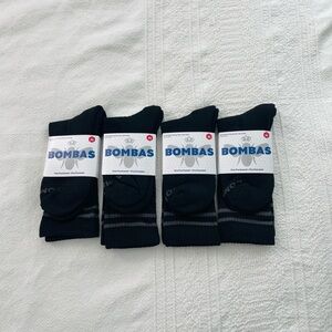 NWT Bombas Bundle 4 Pairs Socks Size Medium